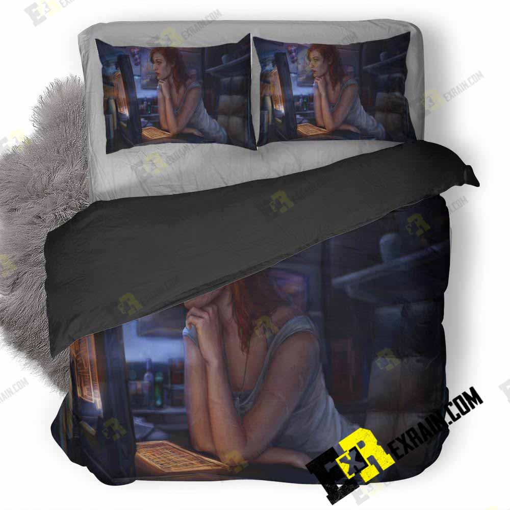 Mass Effect Commander Shepard Jm 3D Customized Duvet Cover Bedding Set