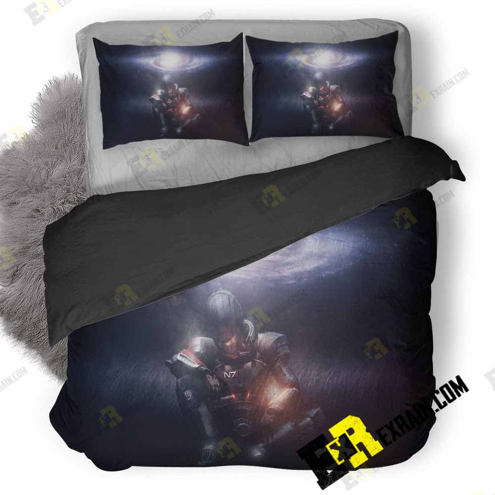 Mass Effect W0 3D Customized Duvet Cover Bedding Set