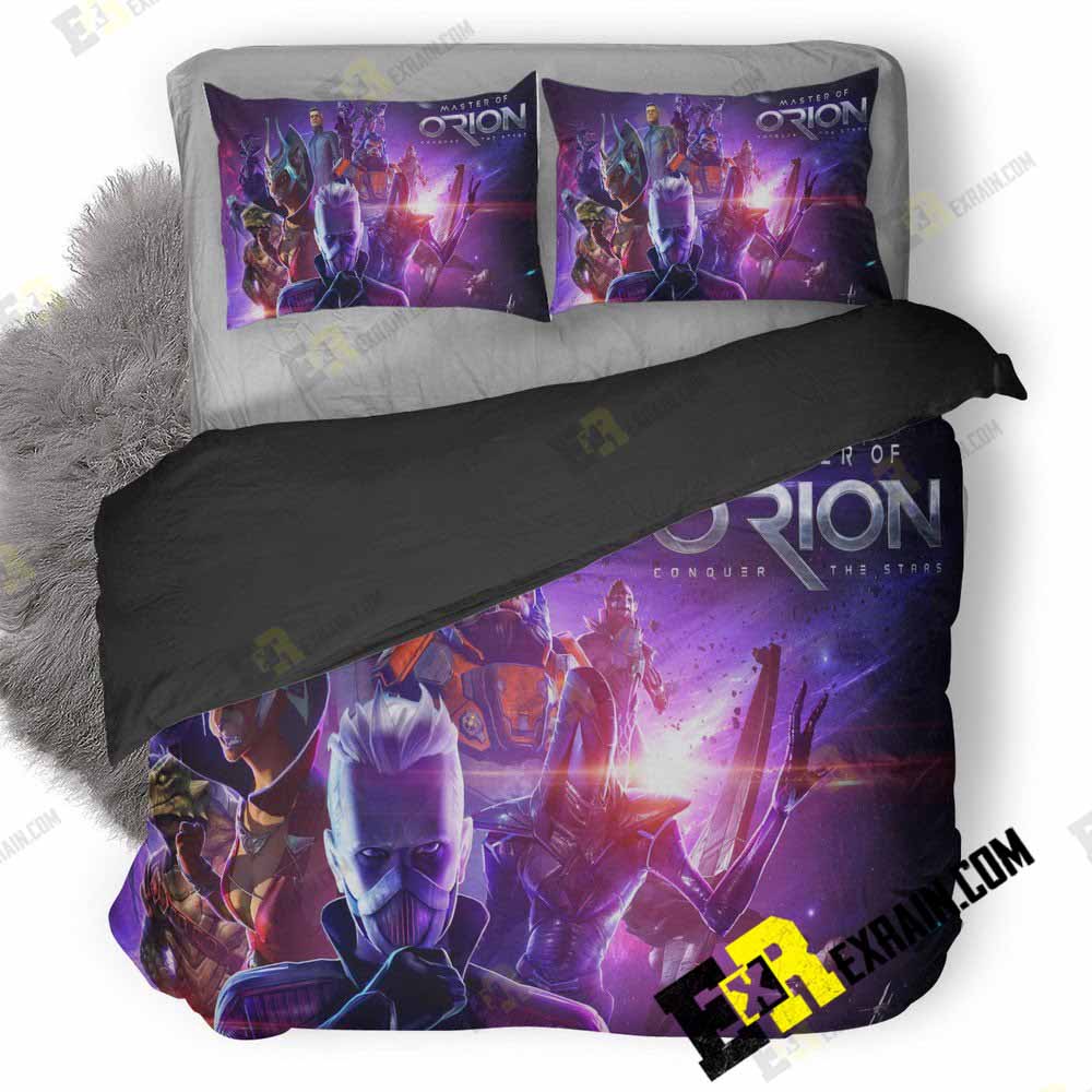 Master Of Orion Conquer The Stars Image 3D Customized Duvet Cover Bedding Set