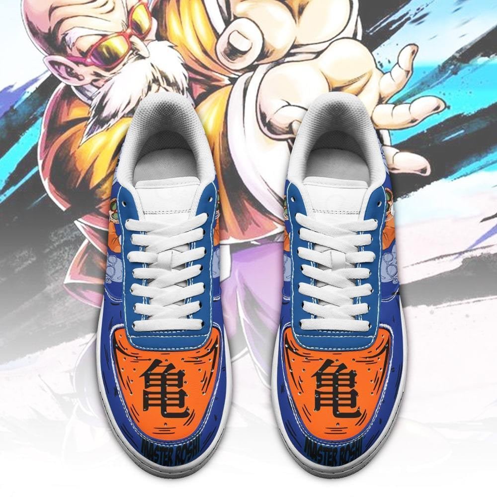 Master Roshi Sneakers Custom Dragon Ball Anime Shoes Fan Gift