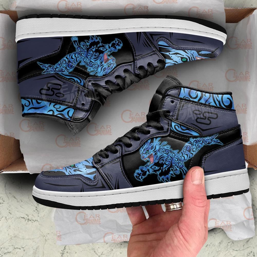 Matatabi Two-Tails Beast JD1s Sneakers Anime Shoes, Air Jordan Hightop