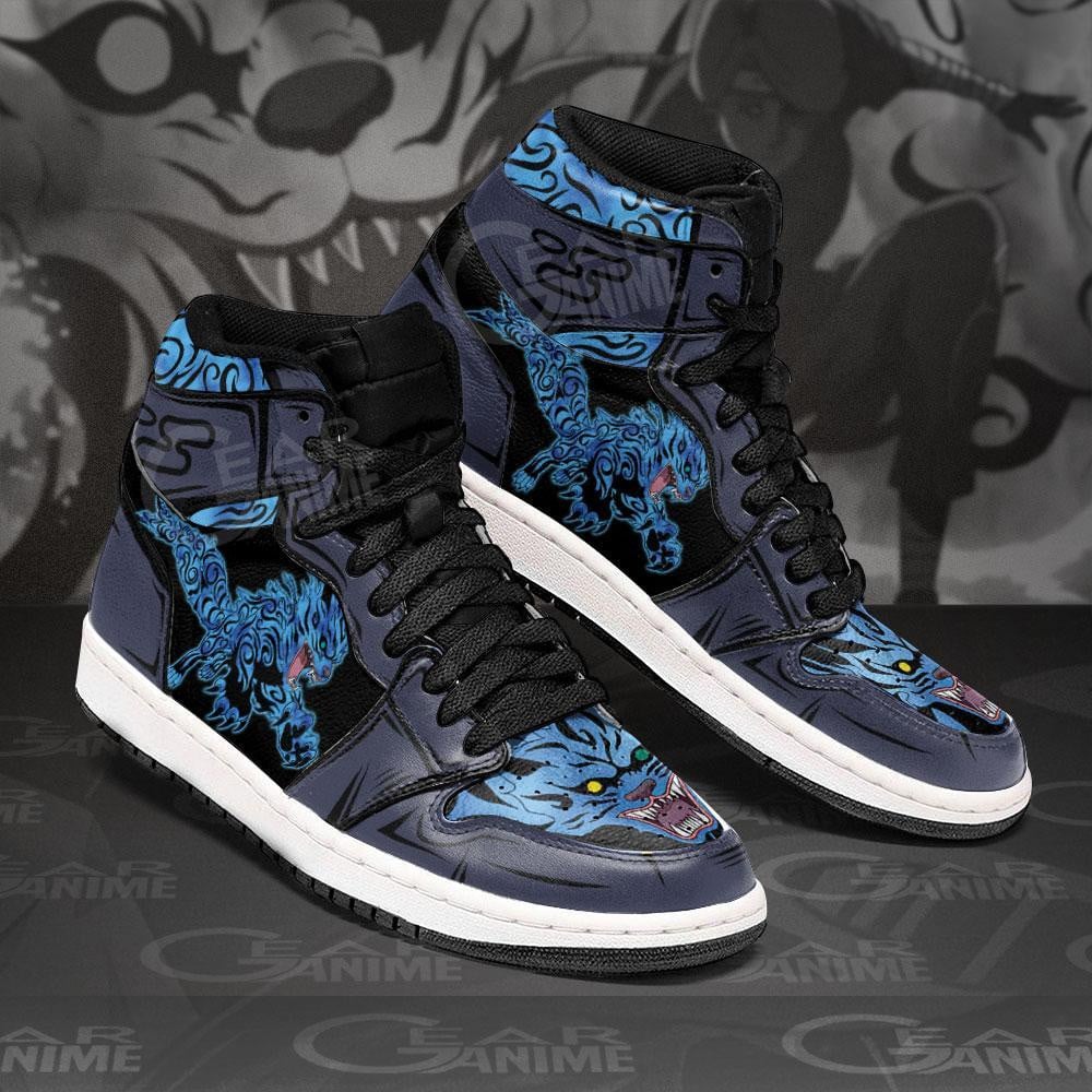 Matatabi Two-Tails Beast JD1s Sneakers Anime Shoes, Air Jordan Hightop