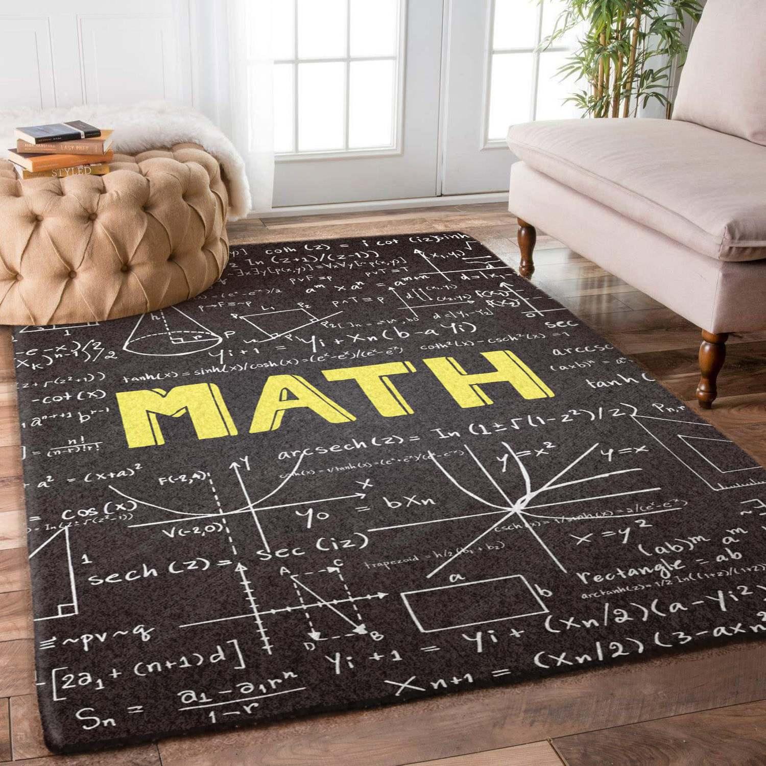 Math Rectangle Rug