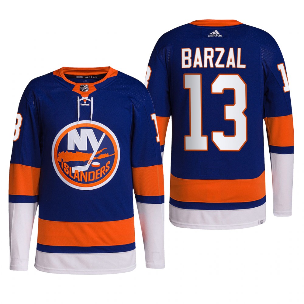 Mathew Barzal New York Islanders Home Jersey 2022 Royal #13 Primegreen Pro Uniform