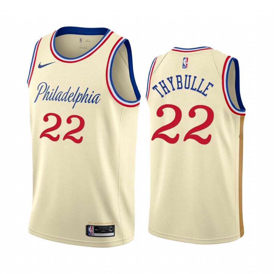 Matisse Thybulle Philadelphia 76ers 2019-20 Cream City Edition Jersey