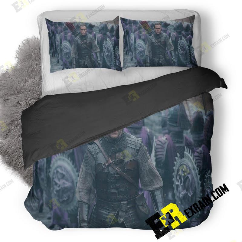 Matt Damon The Great Wall Ad 3D Customized Duvet Cover Bedding Set