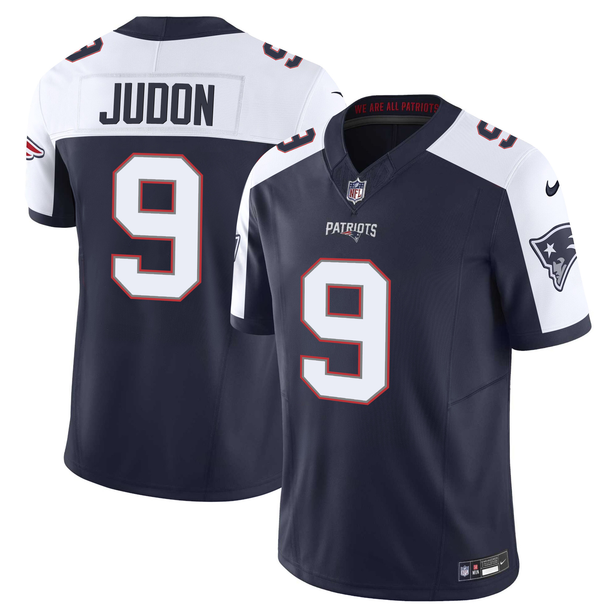 Matthew Judon Men's New England Patriots Vapor Limited Alternate Jersey - All Stitched 