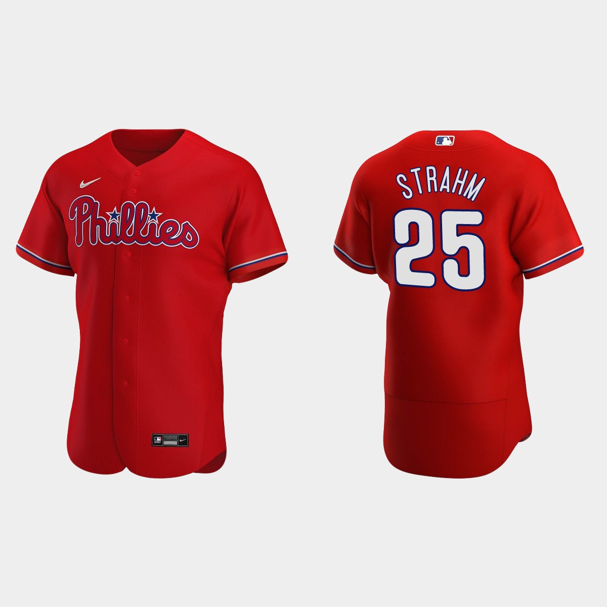Matthew Strahm Philadelphia Phillies Alternate Jersey - Red