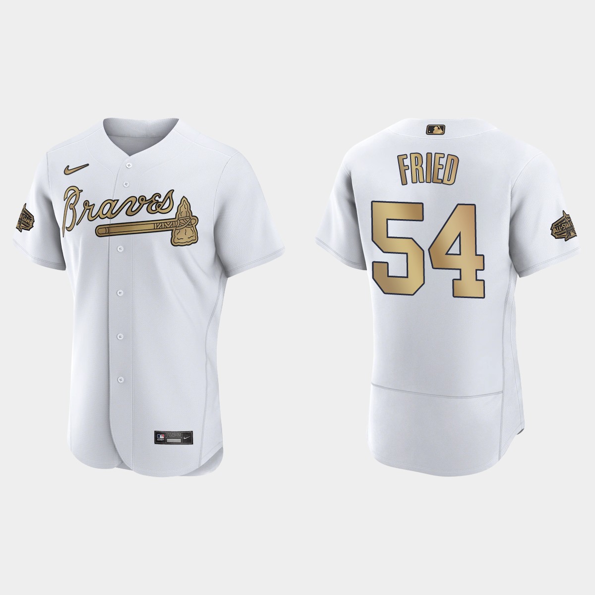 Max Fried Atlanta Braves 2022 MLB All-Star Game Jersey - White