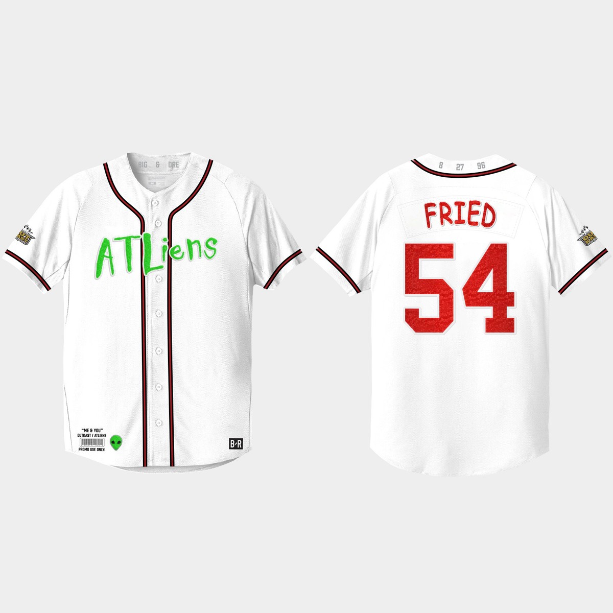 Max Fried Atlanta Braves 25th Anniversary Outkast Jersey - White