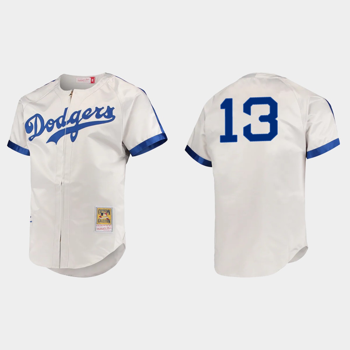 Max Muncy Brooklyn Dodgers Cooperstown Jersey - Gray