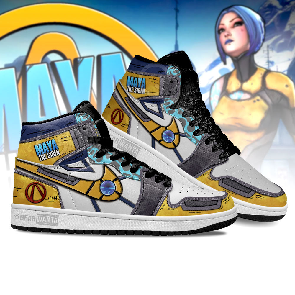 Maya Borderlands J1 Shoes For Fans Sneakers, Air Jordan Hightop