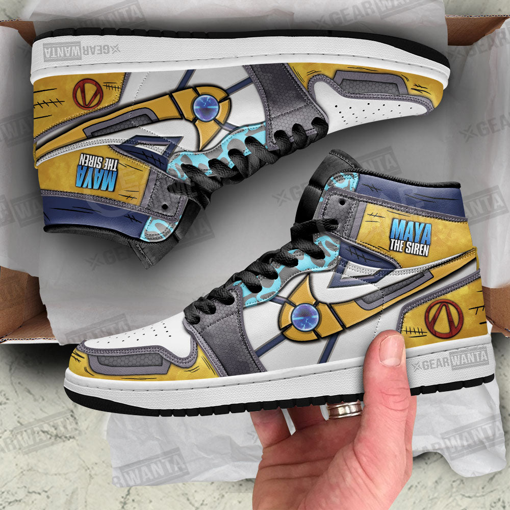 Maya Borderlands J1 Shoes For Fans Sneakers, Air Jordan Hightop