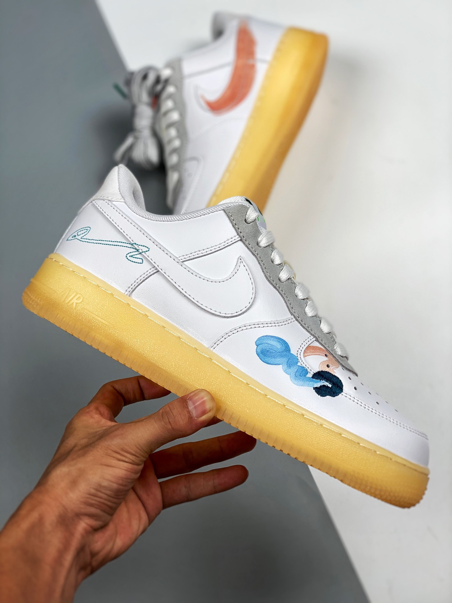 Mayumi Yamase x Nike Air Force 1 Low Flyleather White For Sale