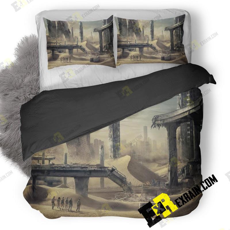 Maze Runner Scorch Trials 3D Customized Duvet Cover Bedding Set