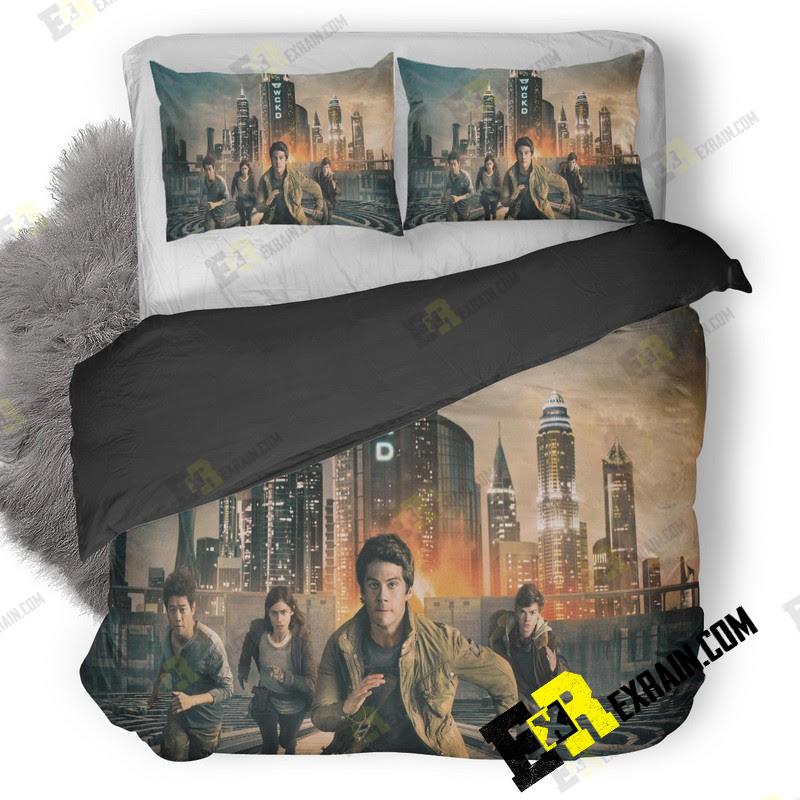 Maze Runner The Death Cure Movie 3D Customized Duvet Cover Bedding Set