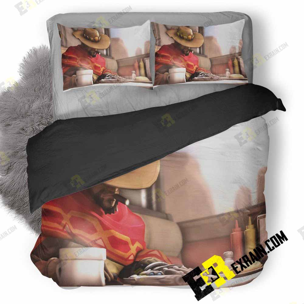 Mccree Overwatch C3 3D Customized Duvet Cover Bedding Set