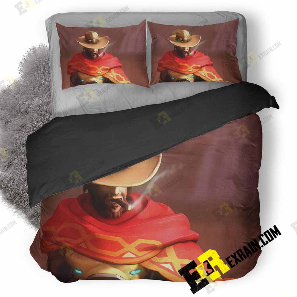 Mccree Overwatch Fan Art Xh 3D Customized Duvet Cover Bedding Set