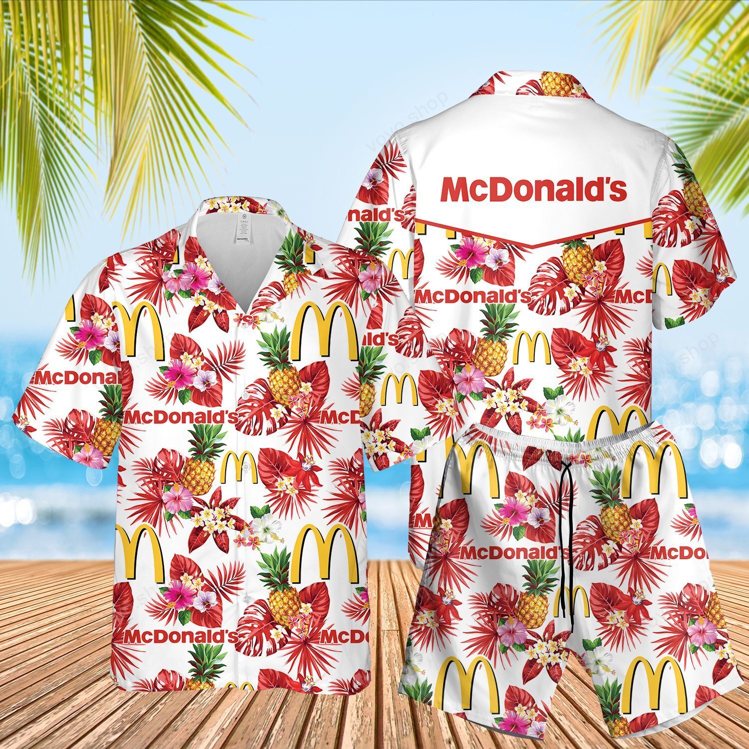 McDonald Hawaiian Shirt and Summers