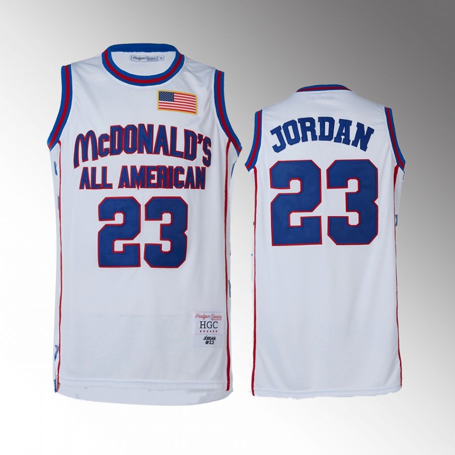 McDonalds All American Michael Jordan Jersey 23 White