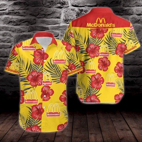 McDonalds Logo Hawaiian Shirt