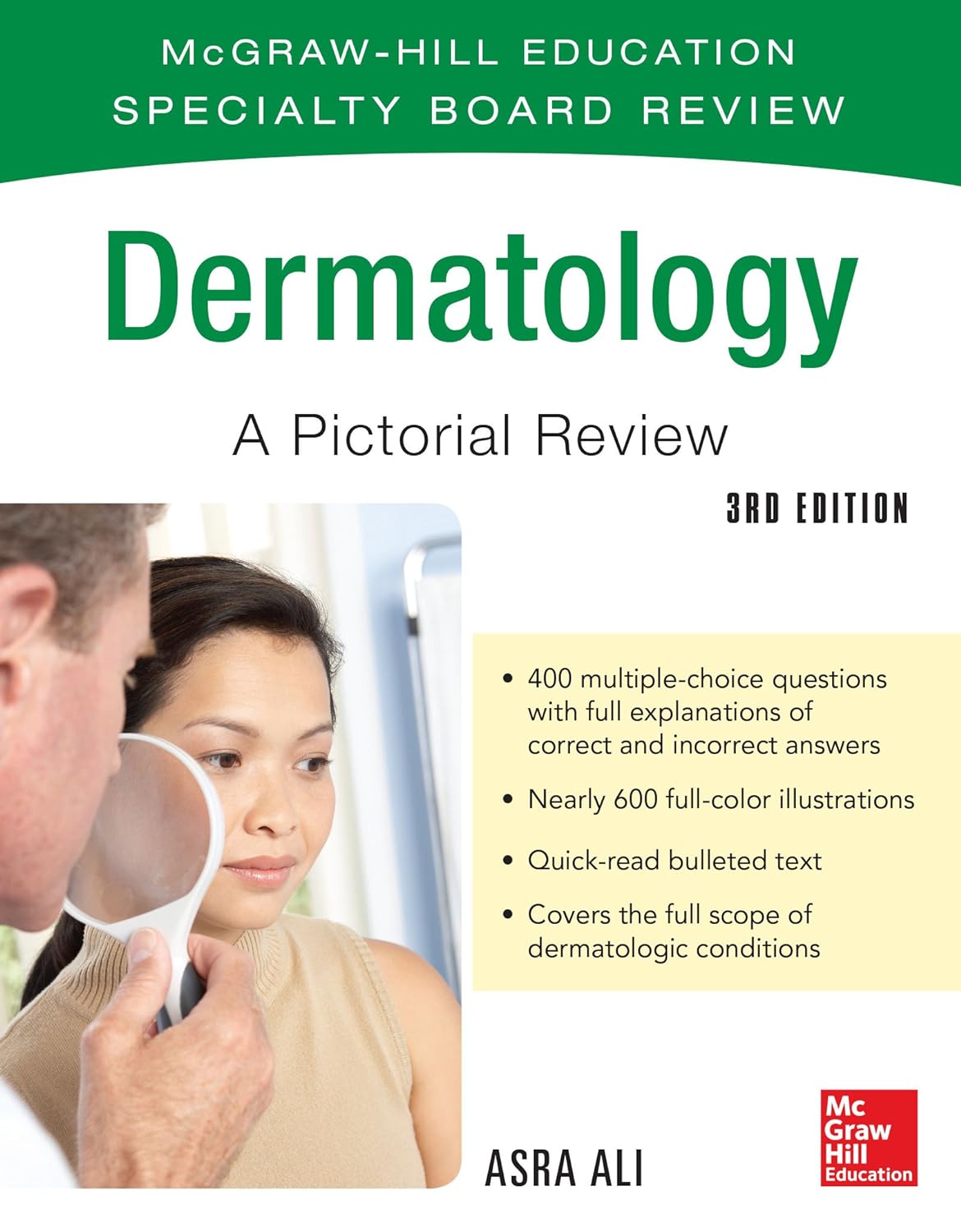 McGraw-Hill Specialty Board Review Dermatology A Pictorial Review 3/E (PDF/EPUB Version)
