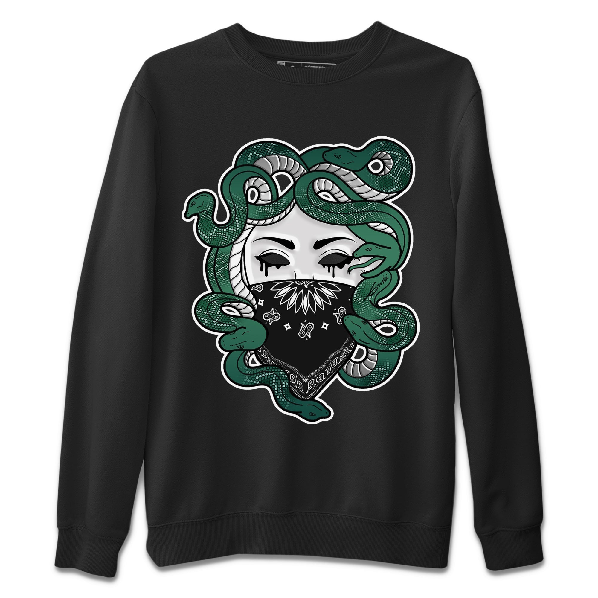 Medusa Unisex Sweater – Air Jordan 1 Gorge Green, Sneakers Matching Sweater