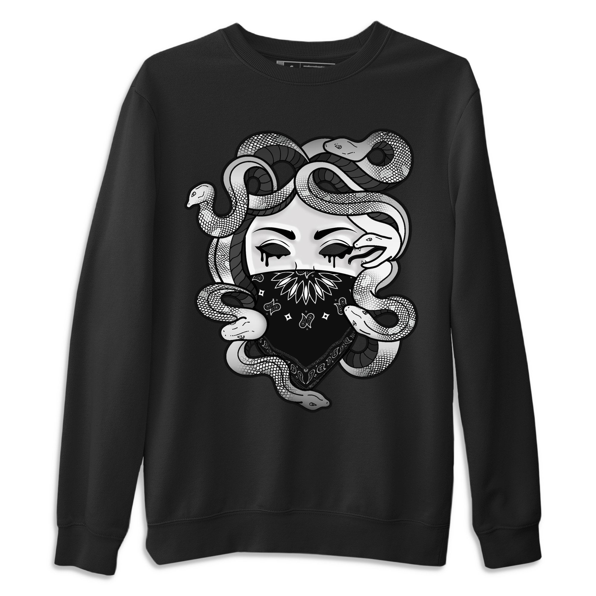 Medusa Unisex Sweater – Air Jordan 1 Silver Toe, Sneakers Matching Sweater