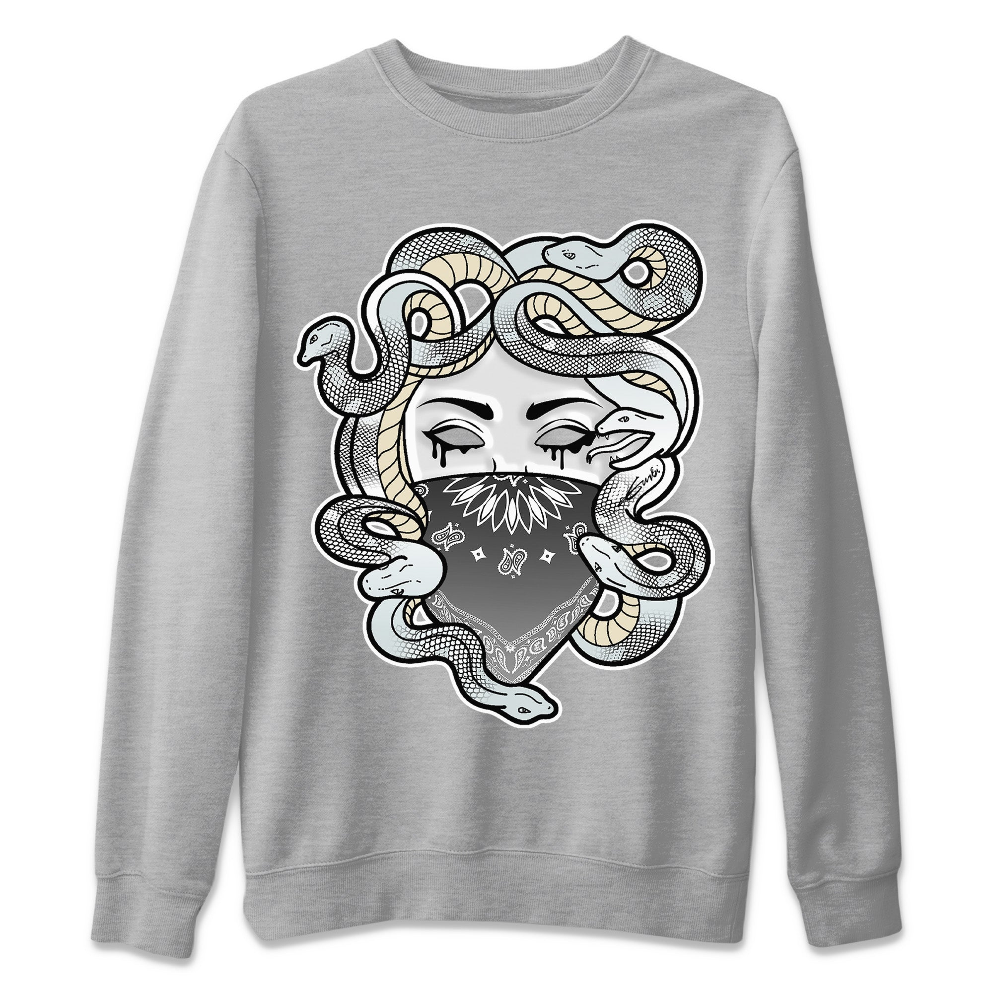 Medusa Unisex Sweater – Air Jordan 4 Craft, Sneakers Matching Sweater
