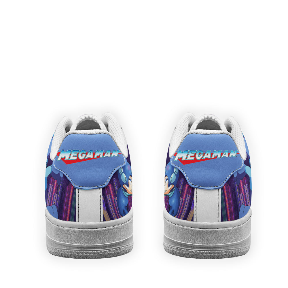 Mega Man Air Sneakers Custom For Gamer Shoes