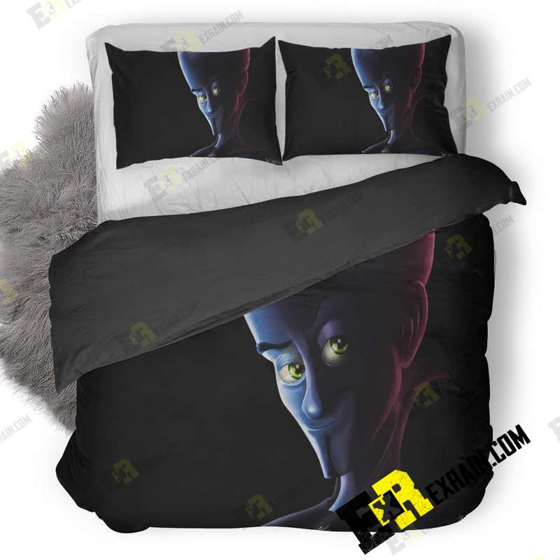 Megamind 3D Customized Duvet Cover Bedding Set