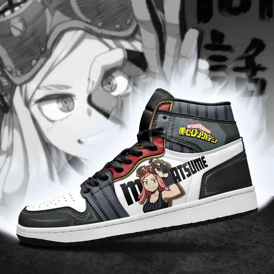 Mei Hatsume My Hero Academia anime High Top Air Jordan Sneaker, Air Jordan Hightop