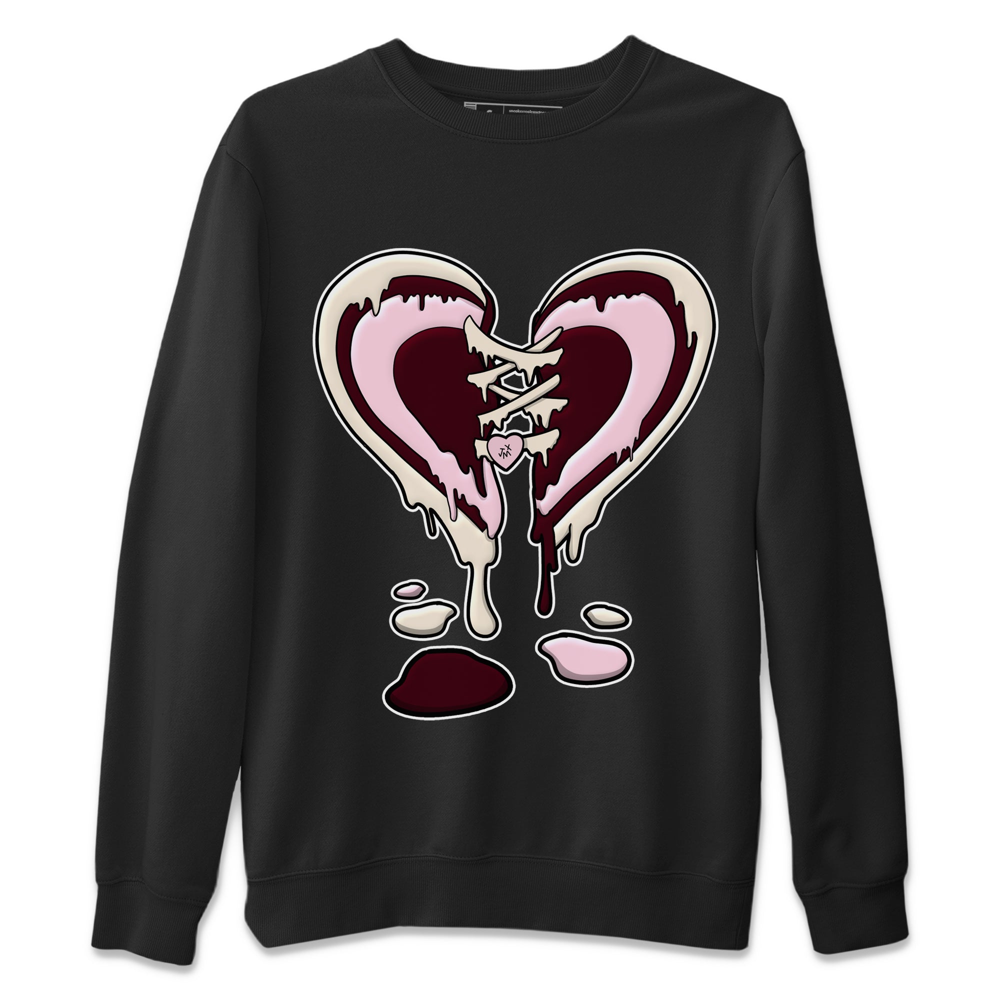 Melting Heart Unisex Sweater – Dunk Valentines Day, Sneakers Matching Sweater
