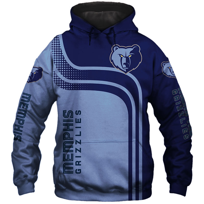 Memphis Grizzlies 3D Hoodie Gift For Fans Cheap Basketball For Fans NBA Hoodie
