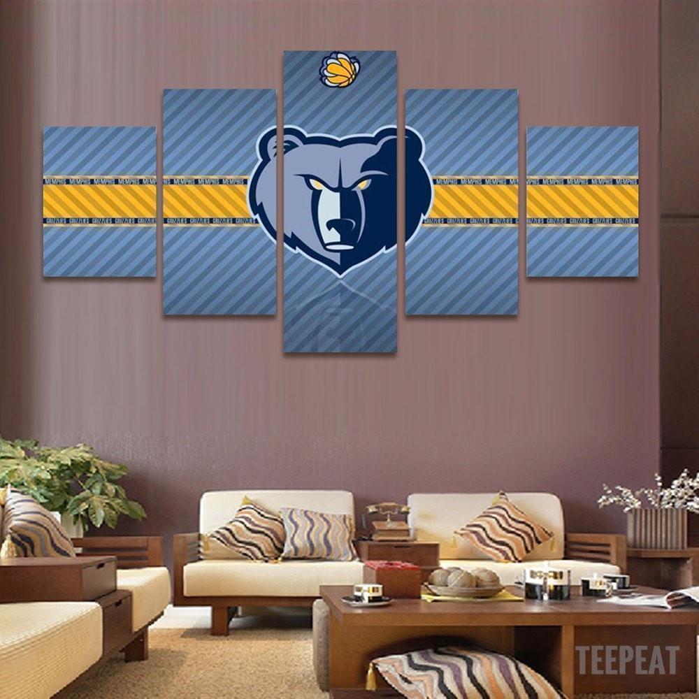 Memphis Grizzlies Basketball – Canvas Art Wall Decor