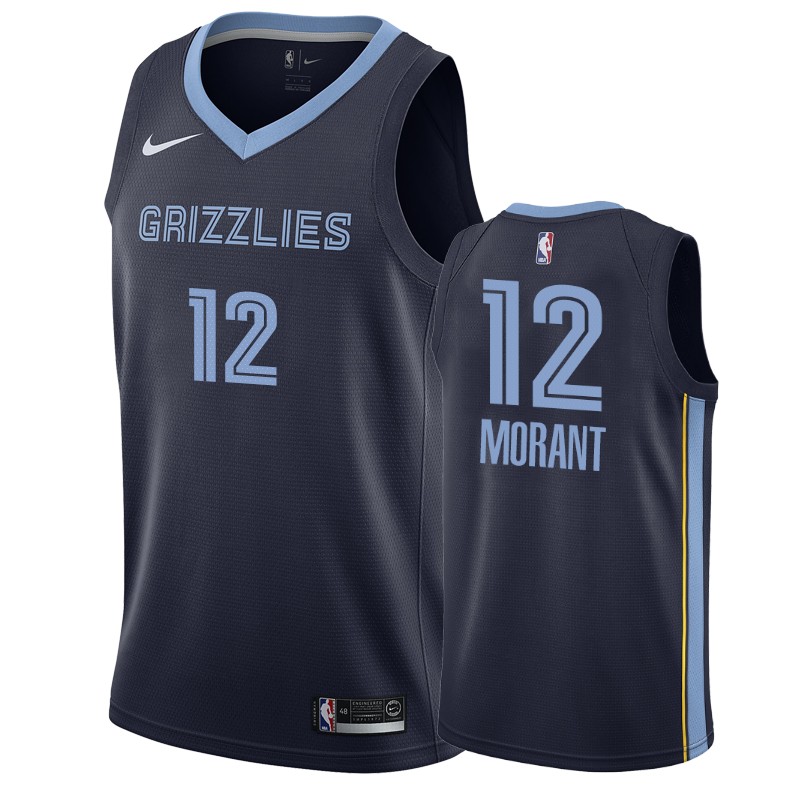 Memphis Grizzlies Ja Morant Men's 2019-20 Icon Jersey