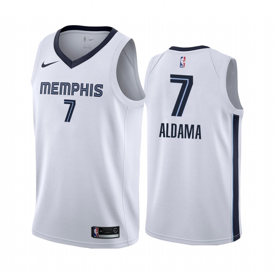 Memphis Grizzlies Santi Aldama 2021 NBA Draft #7 Association Edition Jersey White