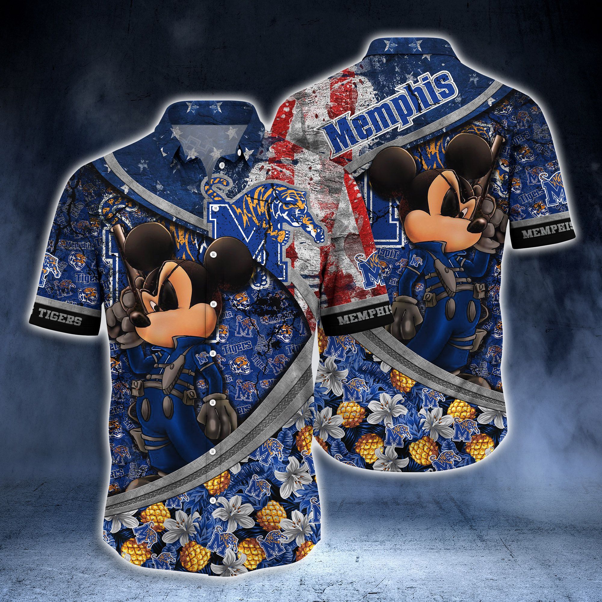 Memphis Tigers NCAA -Hawaii Shirt Style Hot Trending
