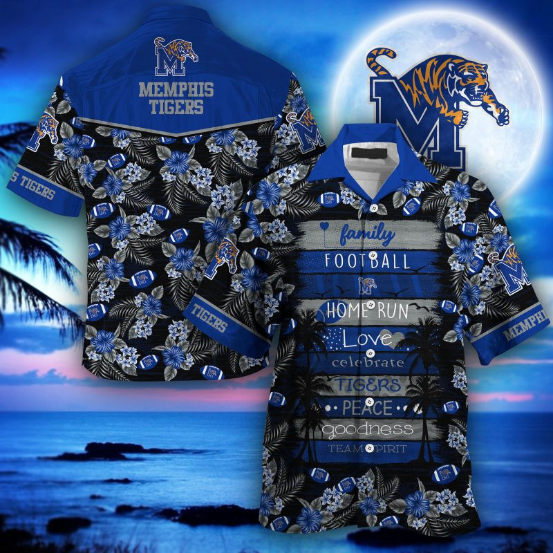 Memphis Tigers NCAA Hawaiian Shirt