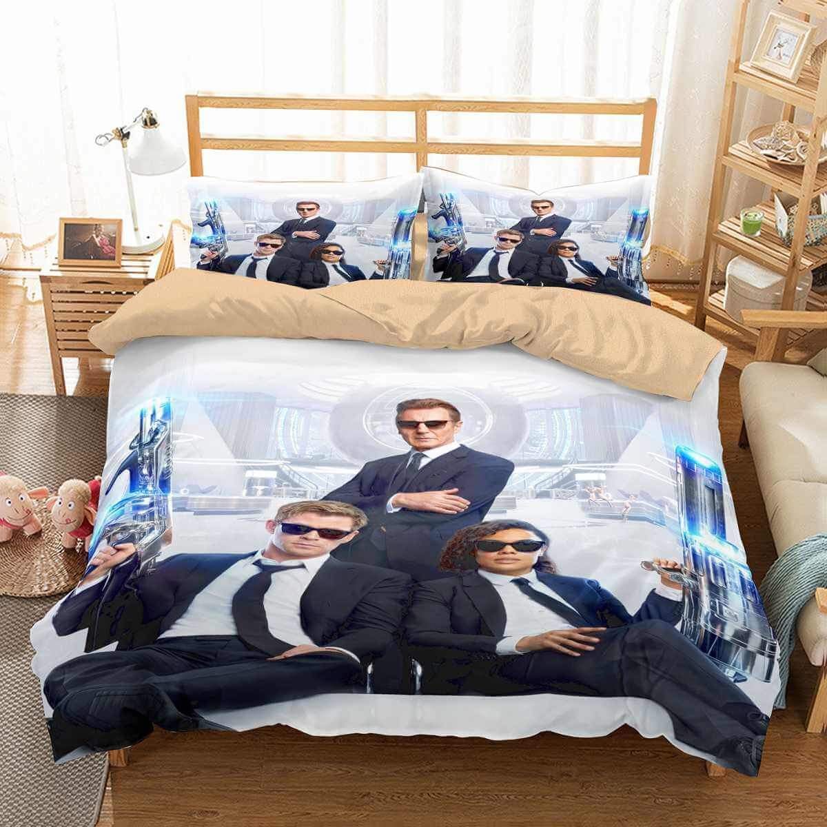 Men In Black: International 3D Customized Duvet Cover Bedding Set