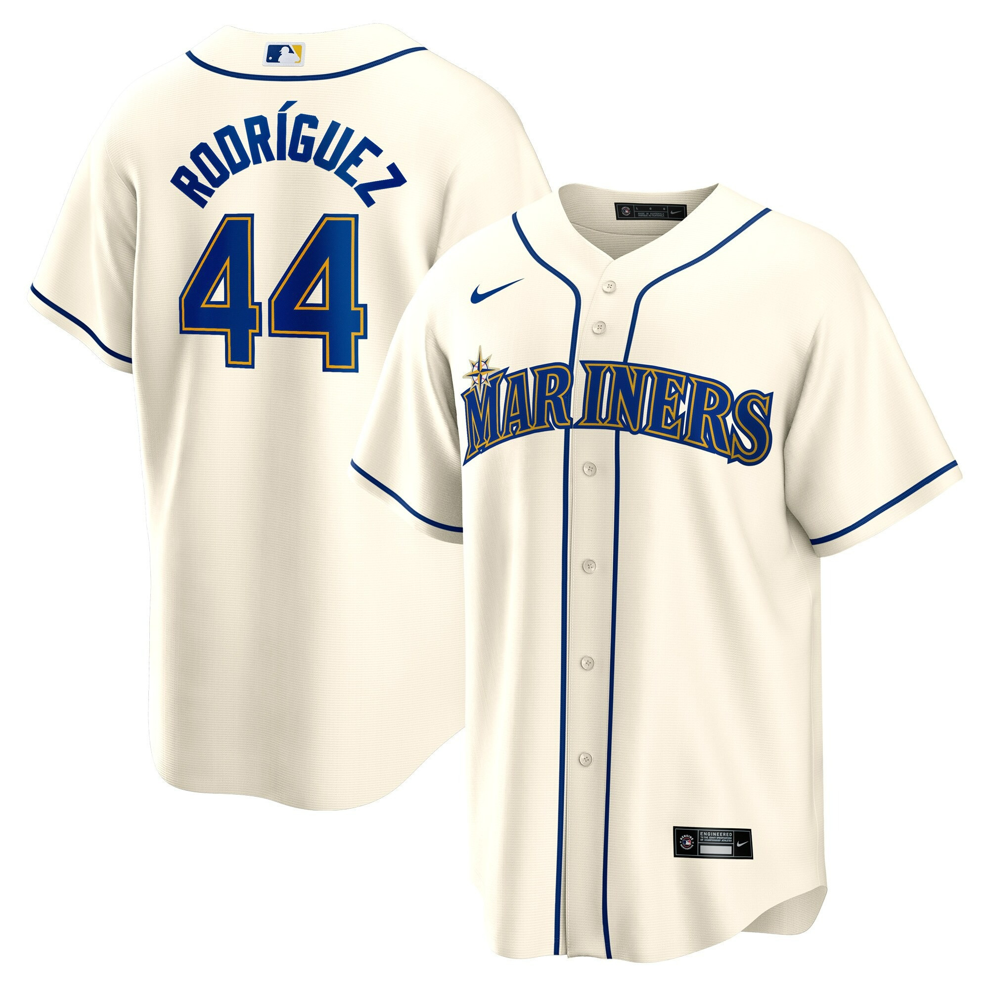 Men Julio Rodriguez Seattle Mariners Cream Jersey Collection - All Stitched