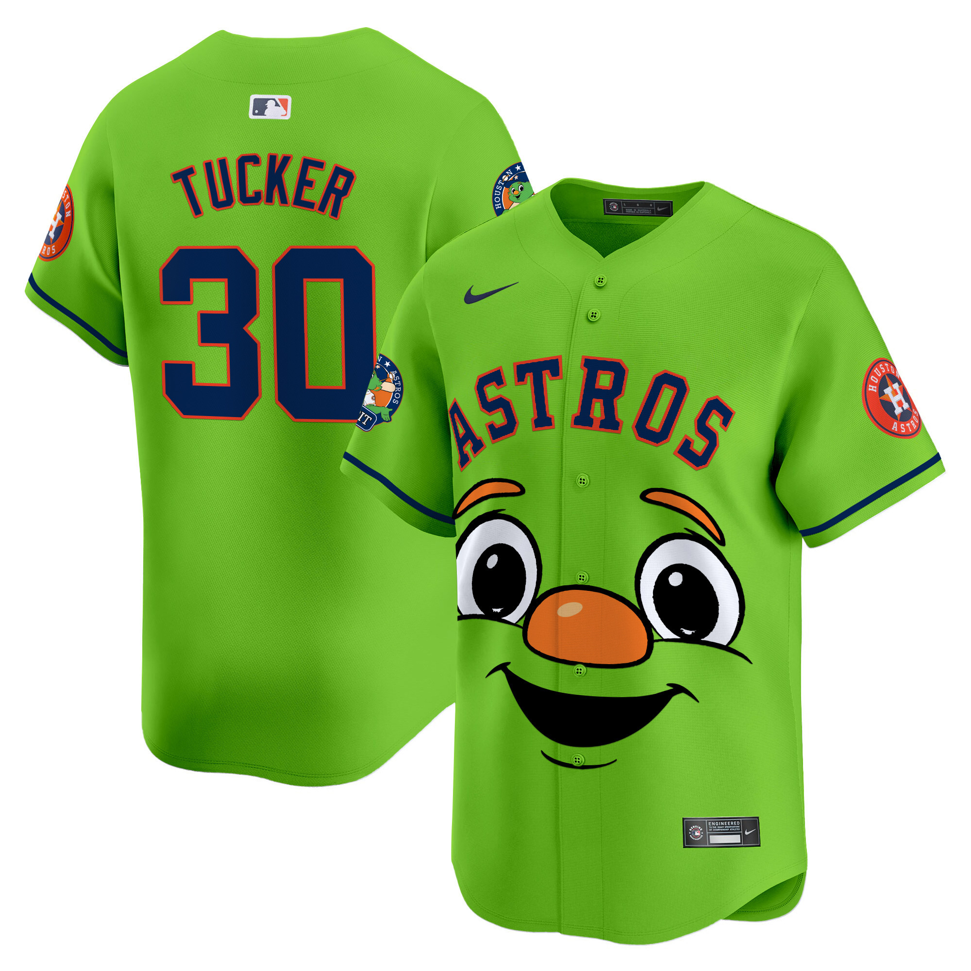 Men Kyle Tucker Houston Astros Orbit Vapor Premier Limited Jersey - Printed
