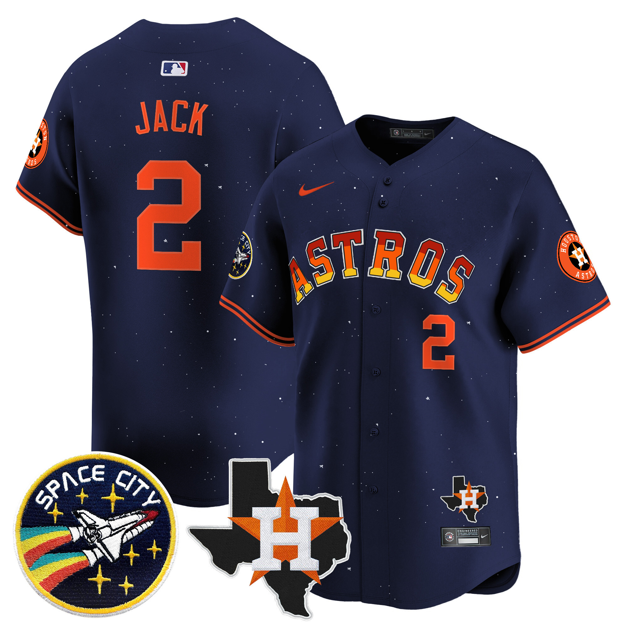 Men Travis Scott Houston Astros 2024 ìRainbow Gutsî Vapor Premier Limited Jersey - All Stitched