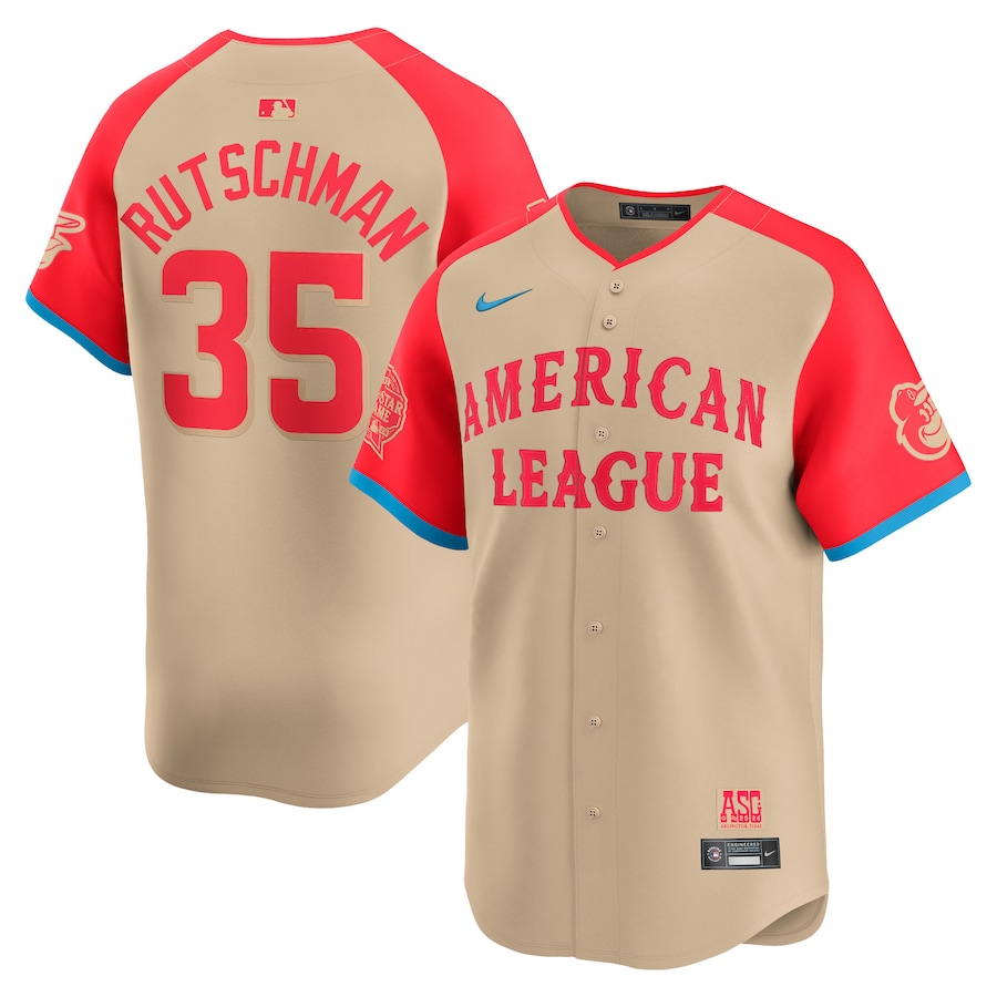 Men's Adley Rutschman American League 2024 All-Star Game Limited Jersey - Cream