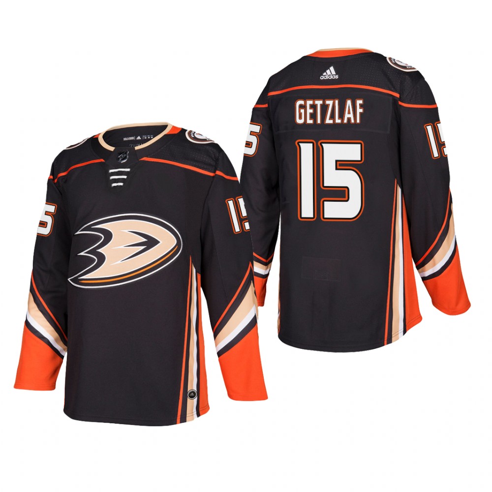 Men's Anaheim Ducks Ryan Getzlaf #15 Home Black Player Cheap Jersey