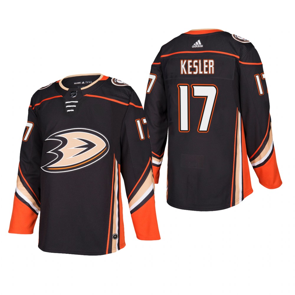Men's Anaheim Ducks Ryan Kesler #17 Home Black Player Cheap Jersey