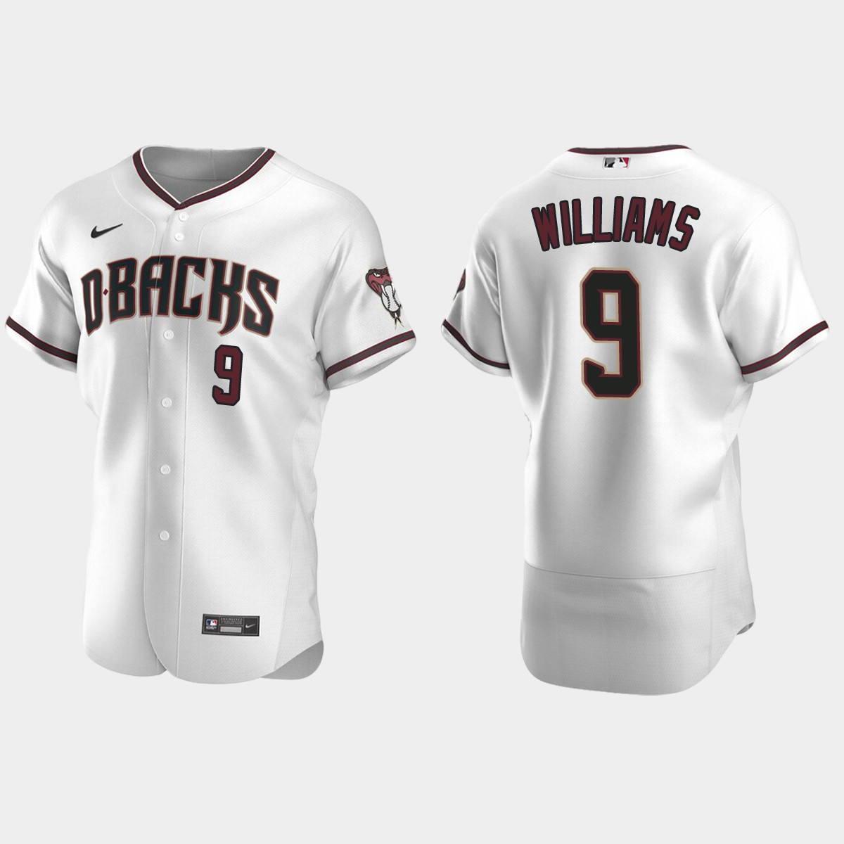 Men's Arizona Diamondbacks Matt Williams White Retired Player Jersey