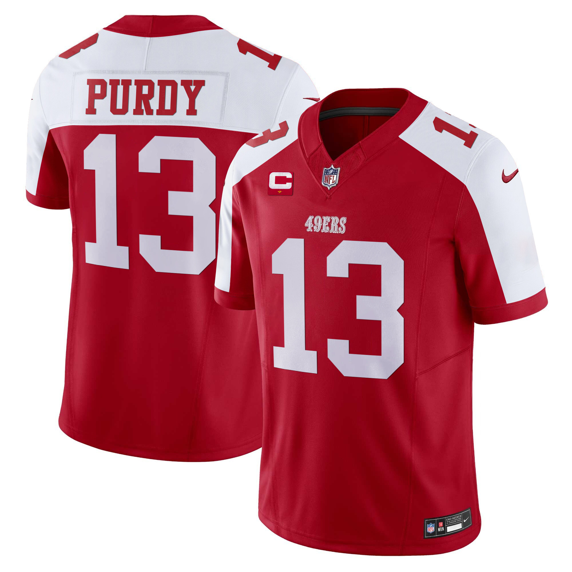 Men's Brock Purdy San Francisco 49ers Vapor Limited Alternate Jersey - All Stitched