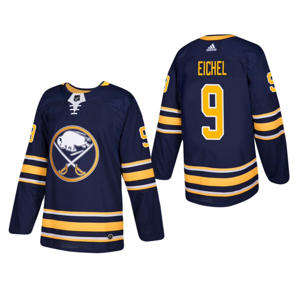Men's Buffalo Sabres Jack Eichel #9 Home Navy Player Cheap Jersey