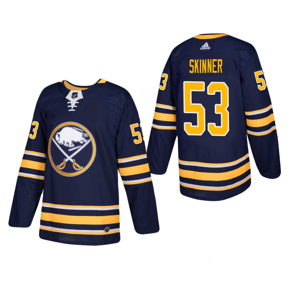 Men's Buffalo Sabres Jeff Skinner #53 Home Navy Player Cheap Jersey
